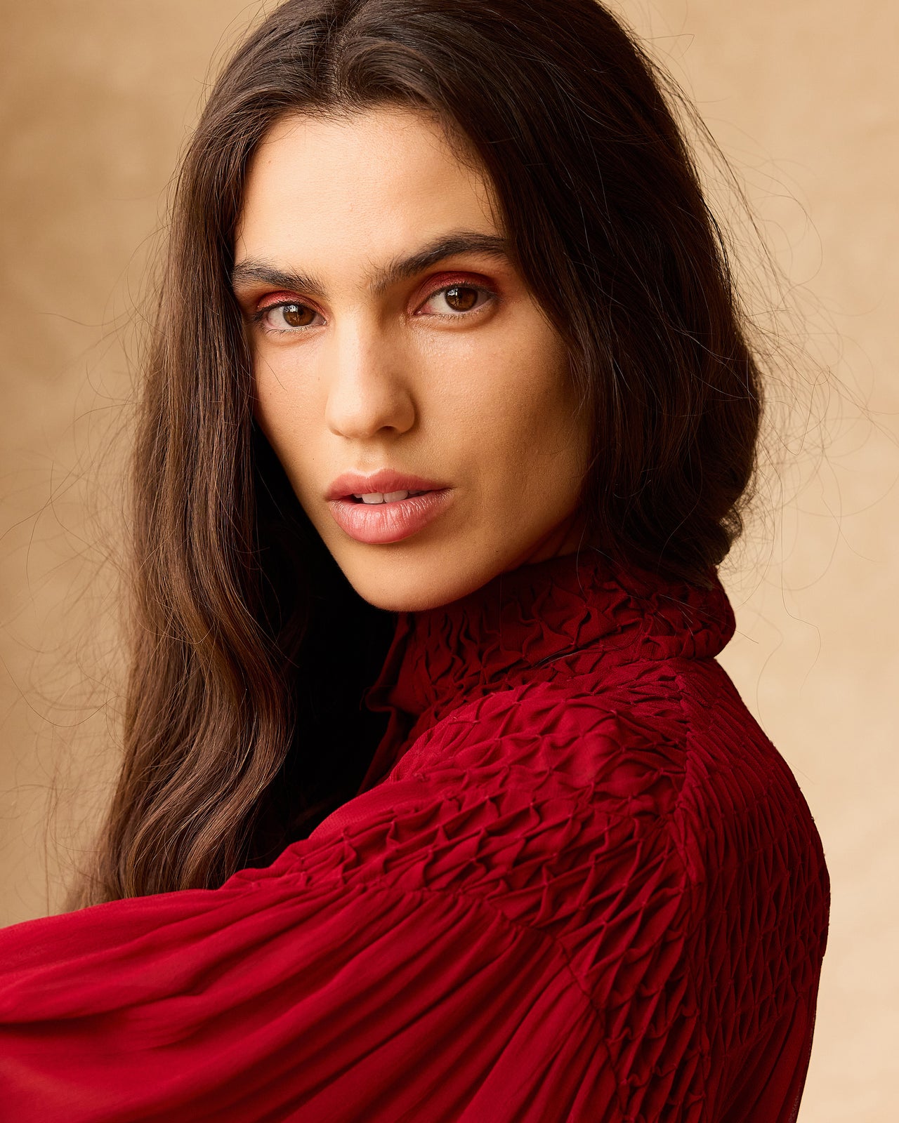 Esmeralda Blouse - Red - Image 4