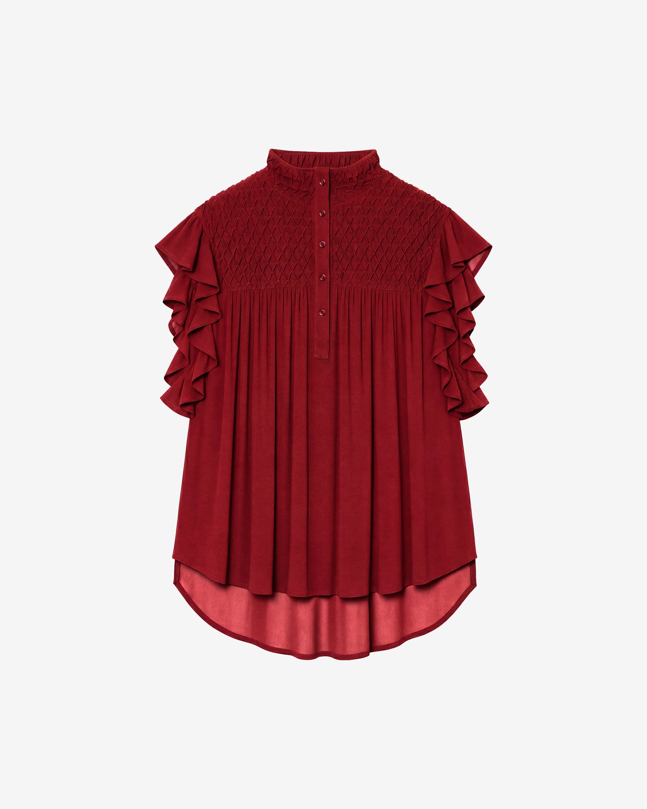 Blouse Esvedra - Rouge - Image 7