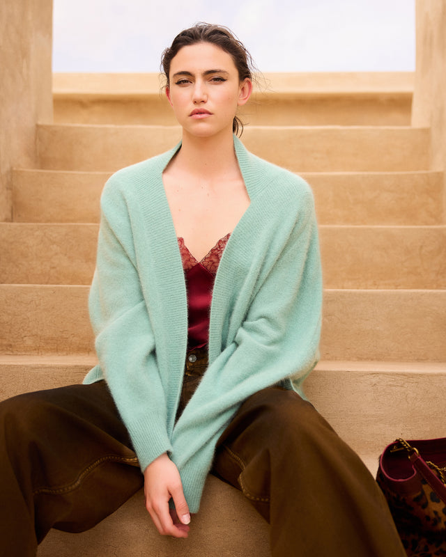 Cardigan Flutter - Menthe - Image 3