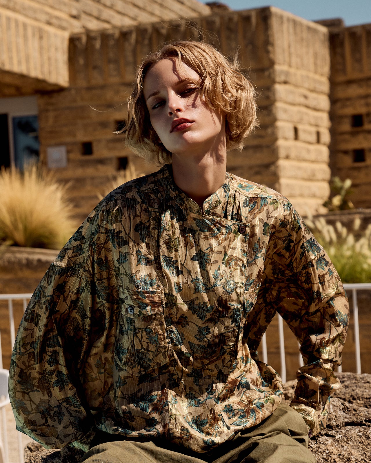 Blouse Gaudel - Jaune - Image 3