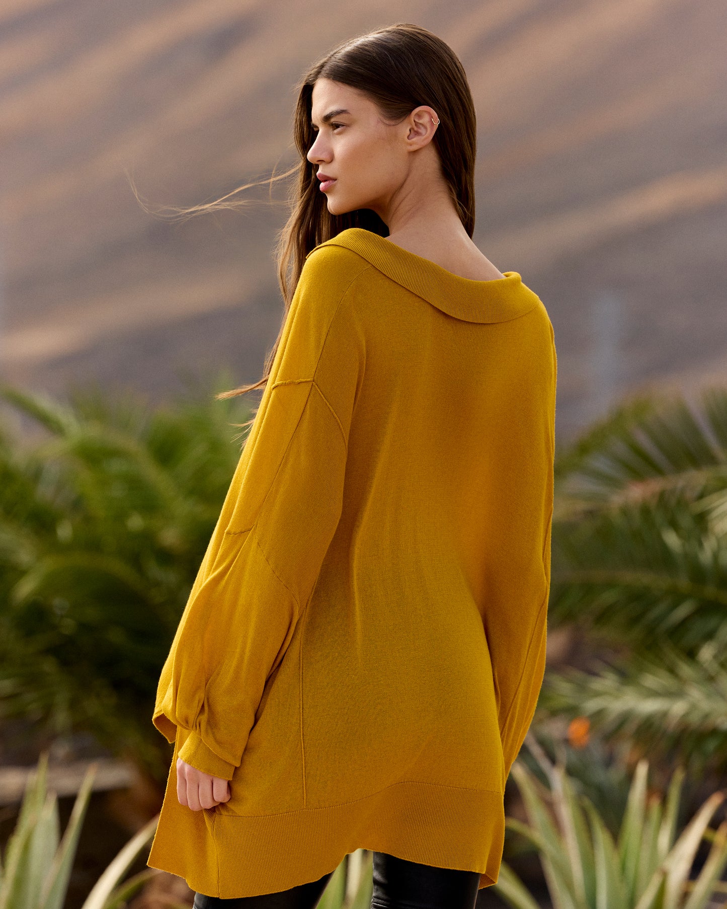 Pull Heather - Ocre