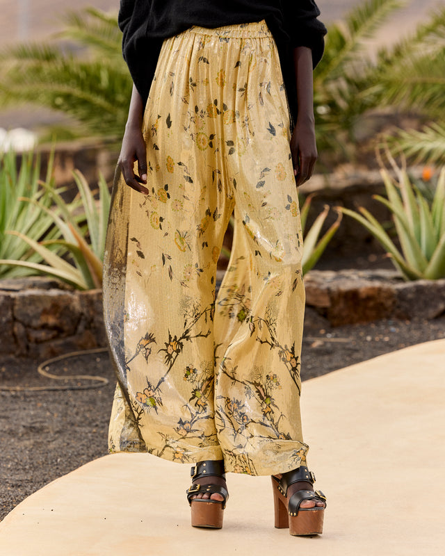 Pantalon Juliette - Jaune - Image 2