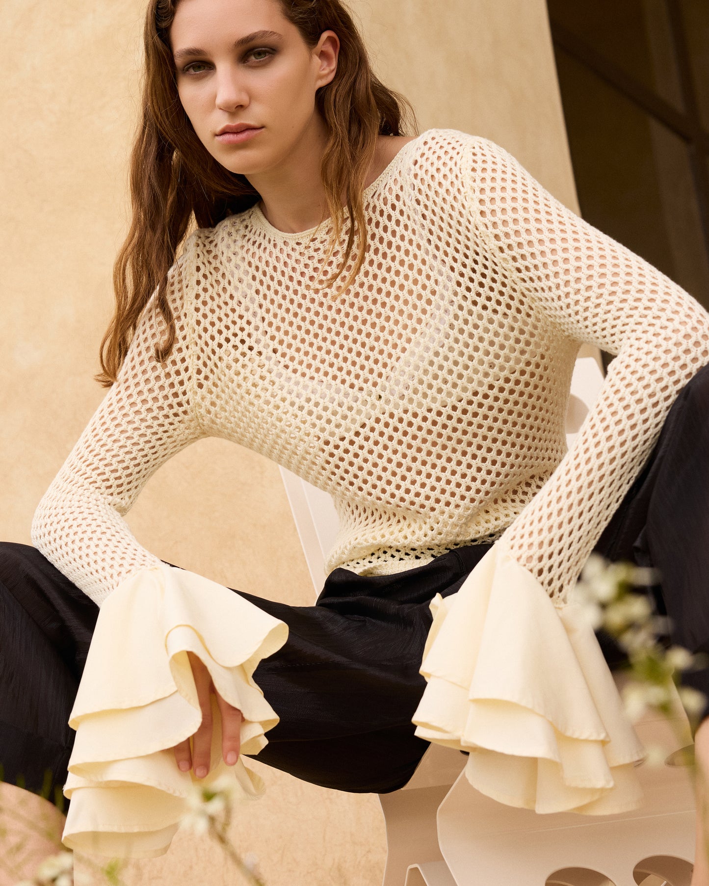 Pull Meera - Ivoire