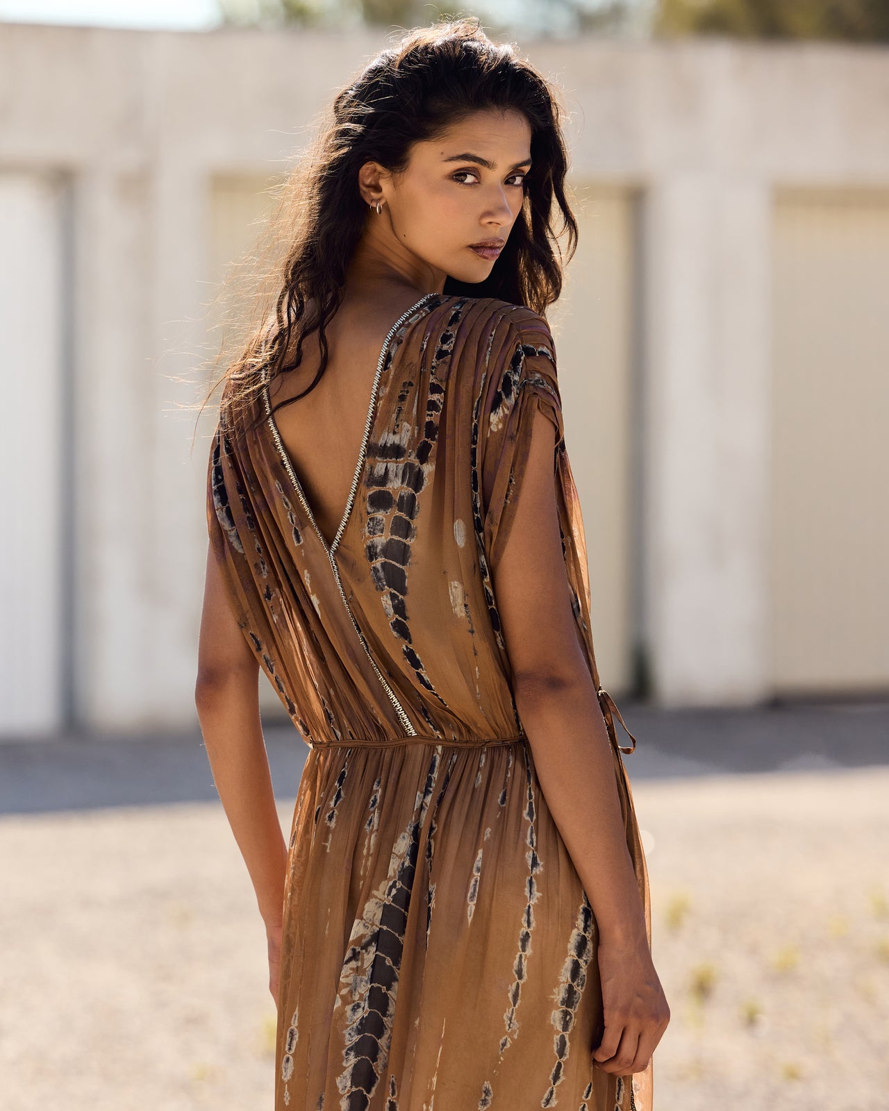 Nono Dress - Brown - Image 11