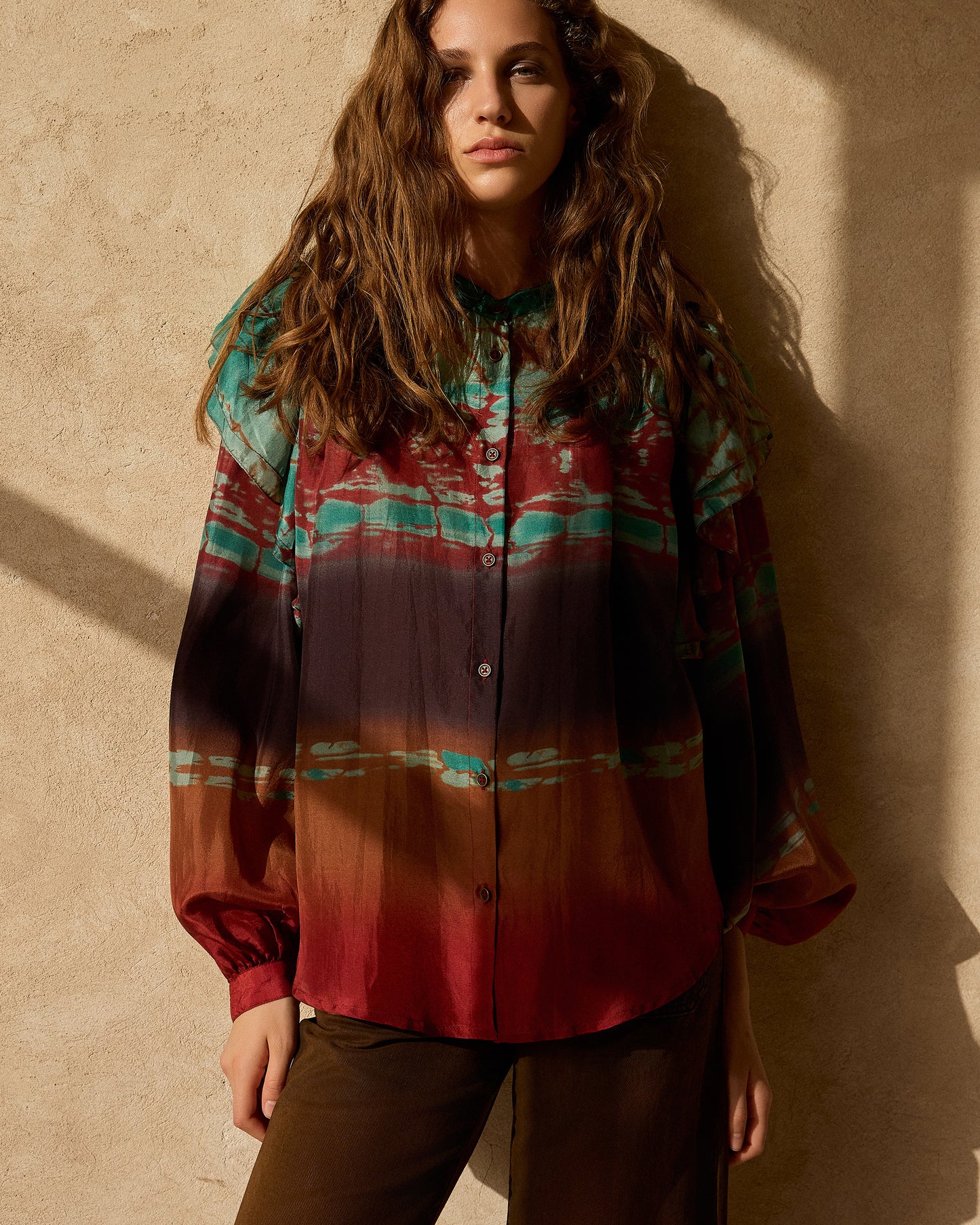 Chemise Plan - Rouge