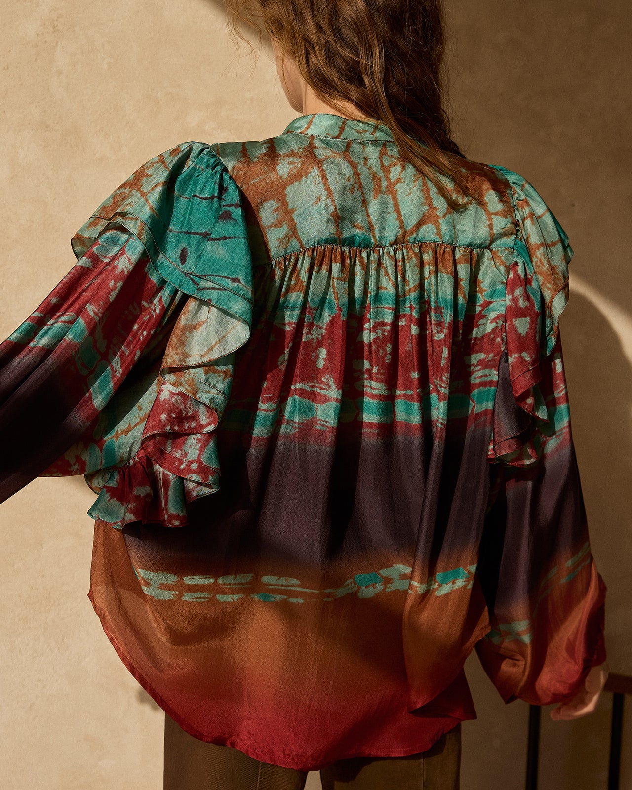 Chemise Plan - Rouge - Image 7