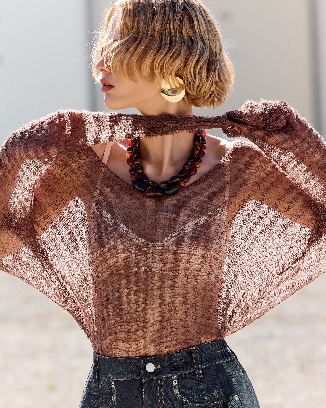 Pull Silis - Taupe - Image 1