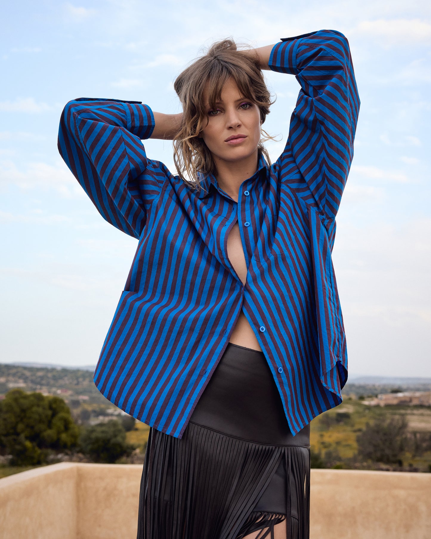 Chemise Solcita - Bleu