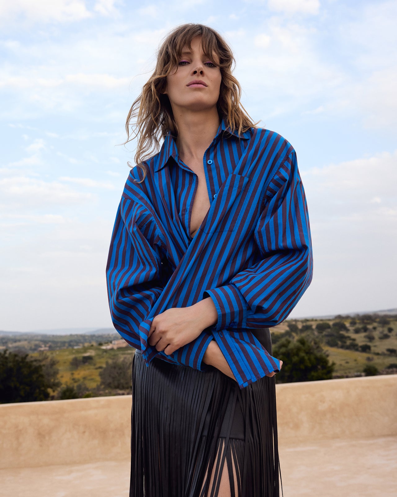 Chemise Solcita - Bleu - Image 3