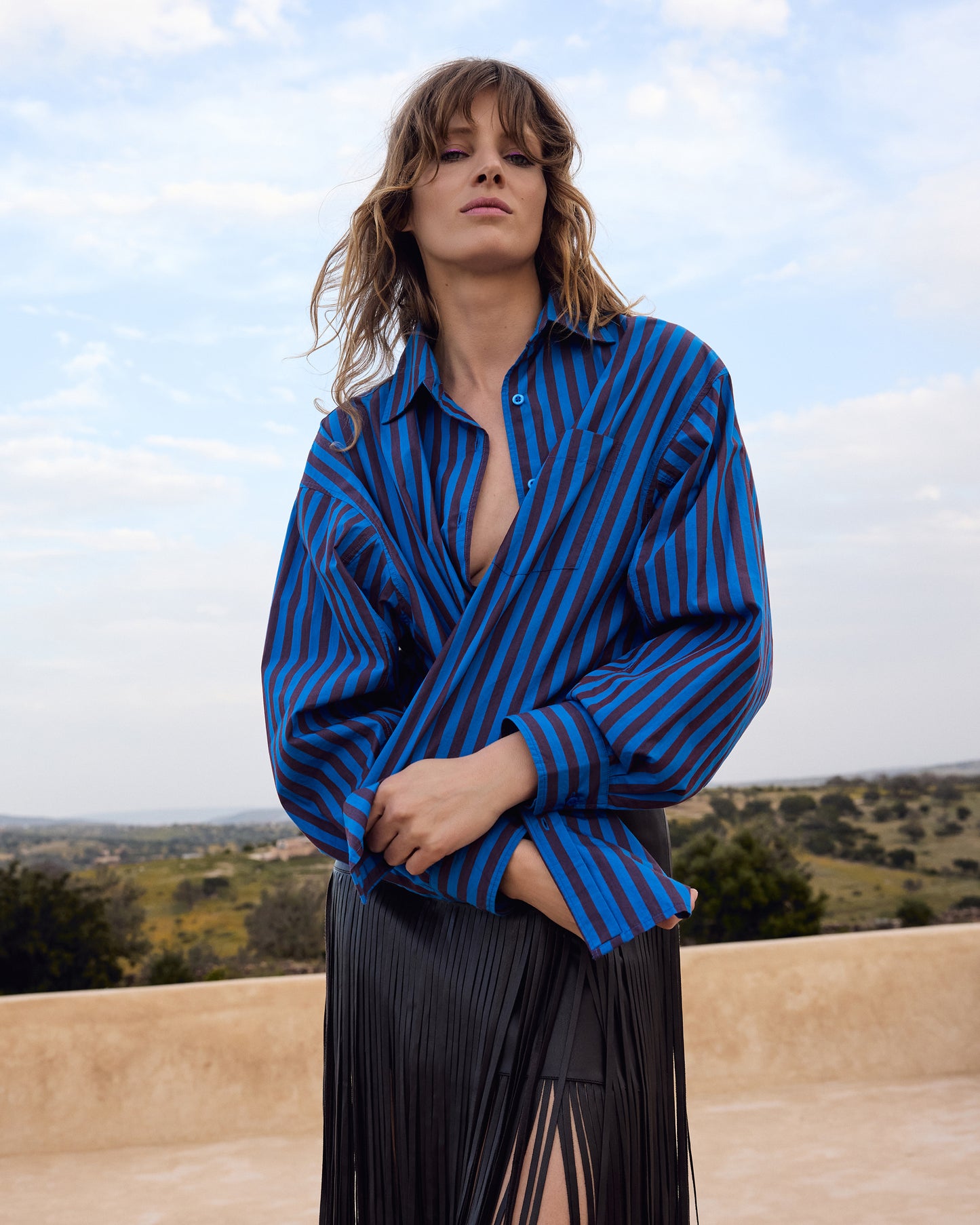 Chemise Solcita - Bleu