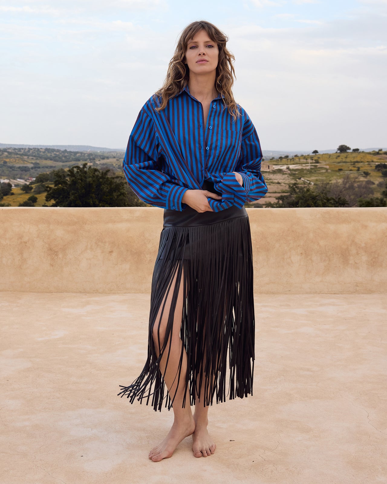 Chemise Solcita - Bleu - Image 10