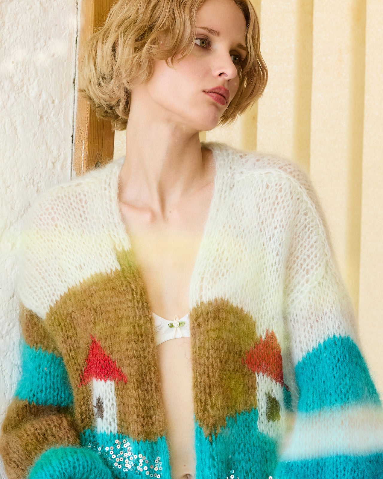 Cardigan Sting - Turquoise - Image 6