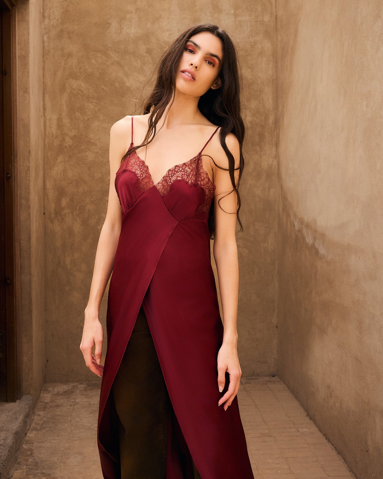 Robe Suava - Rouge - Image 8