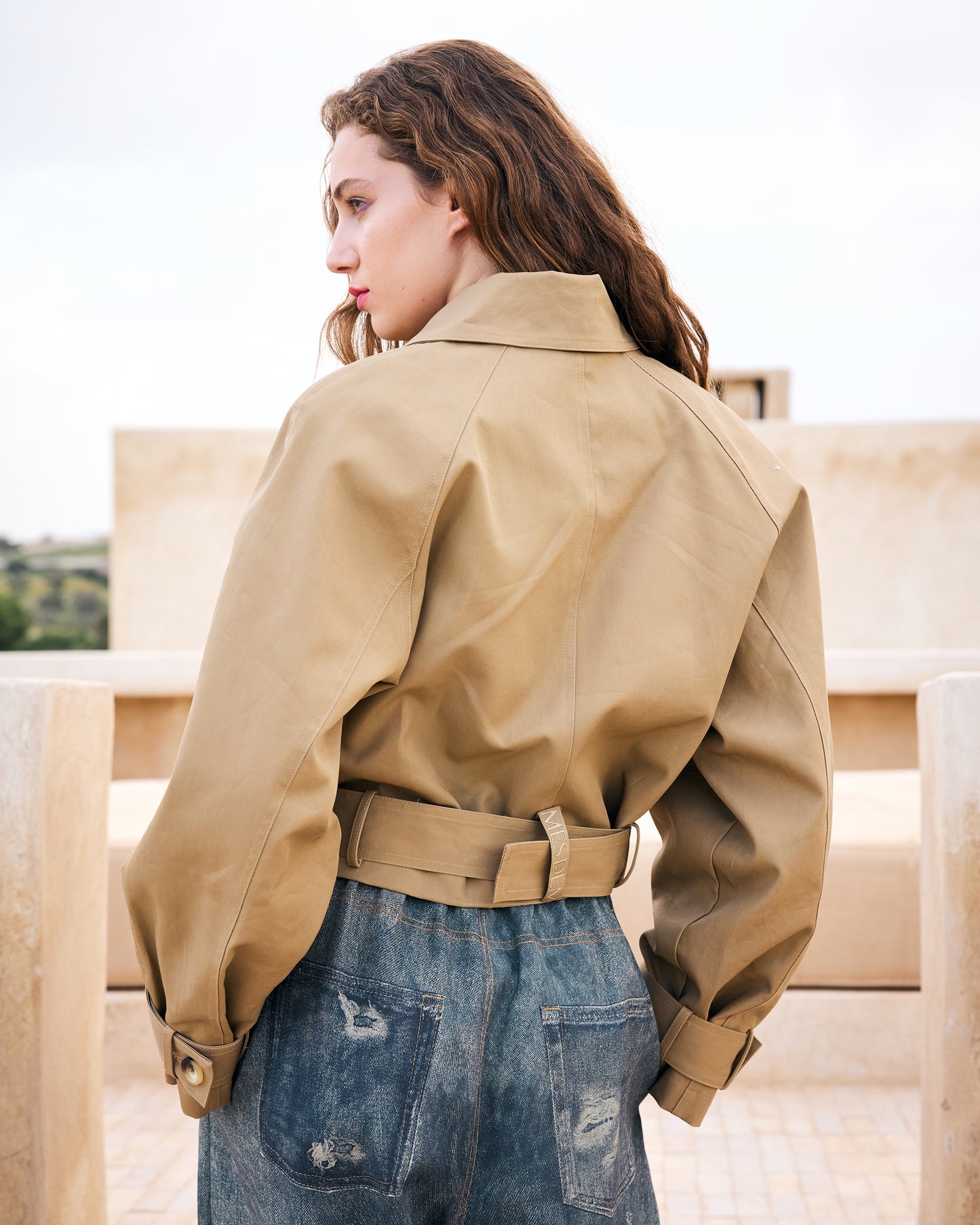 Watteau Jacket - Beige