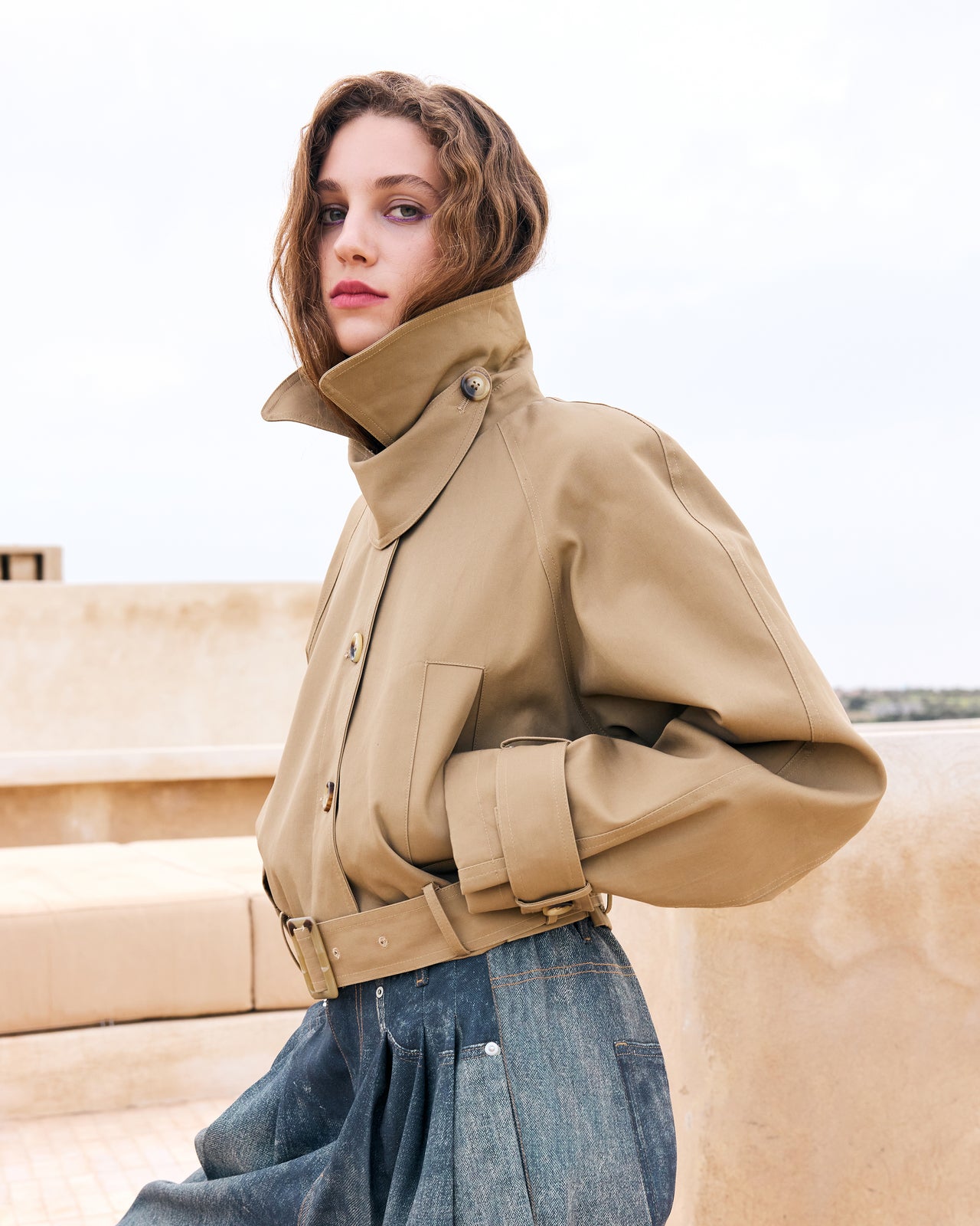 Watteau Jacket - Beige - Image 7