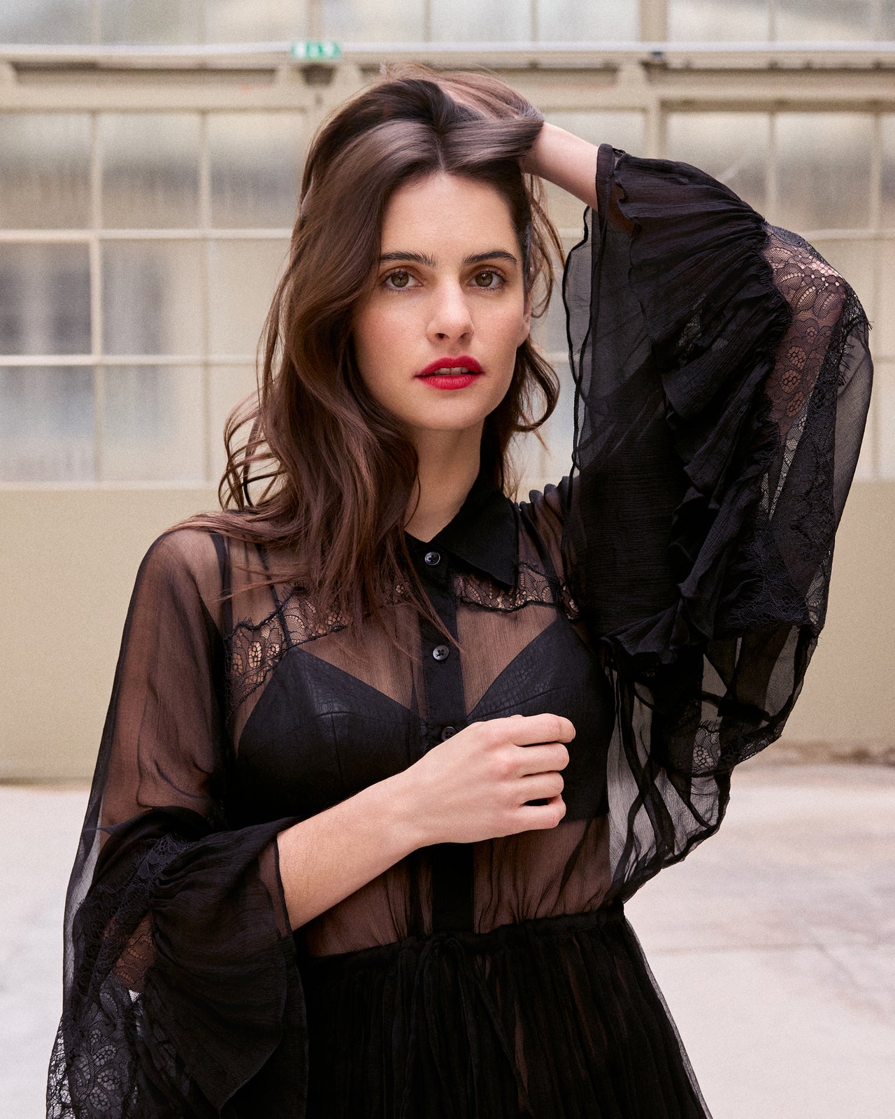Blouse Deccala - Noir - Image 3