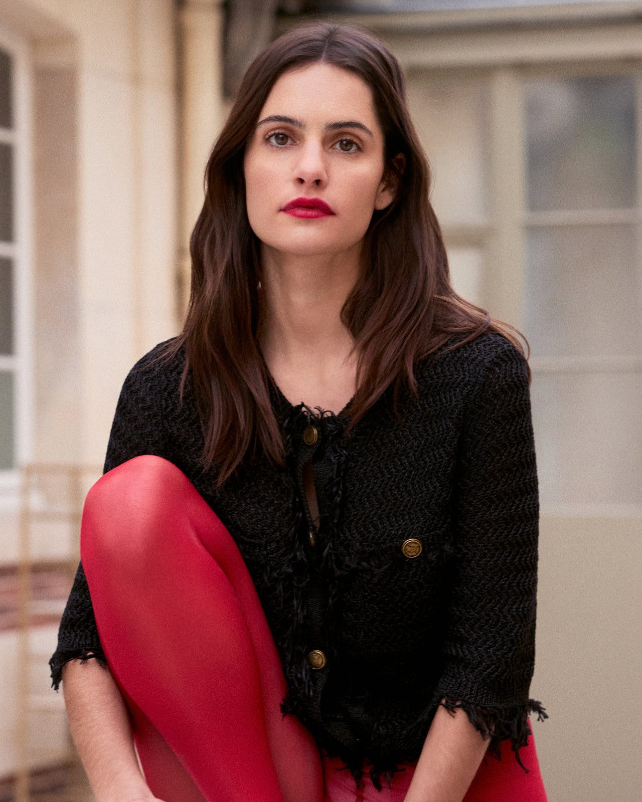 Cardigan Grafere - Noir - Image 9
