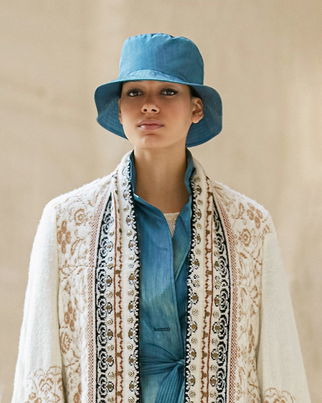 Chapeau Drip  Denim | Mes Demoiselles Paris - Image 1