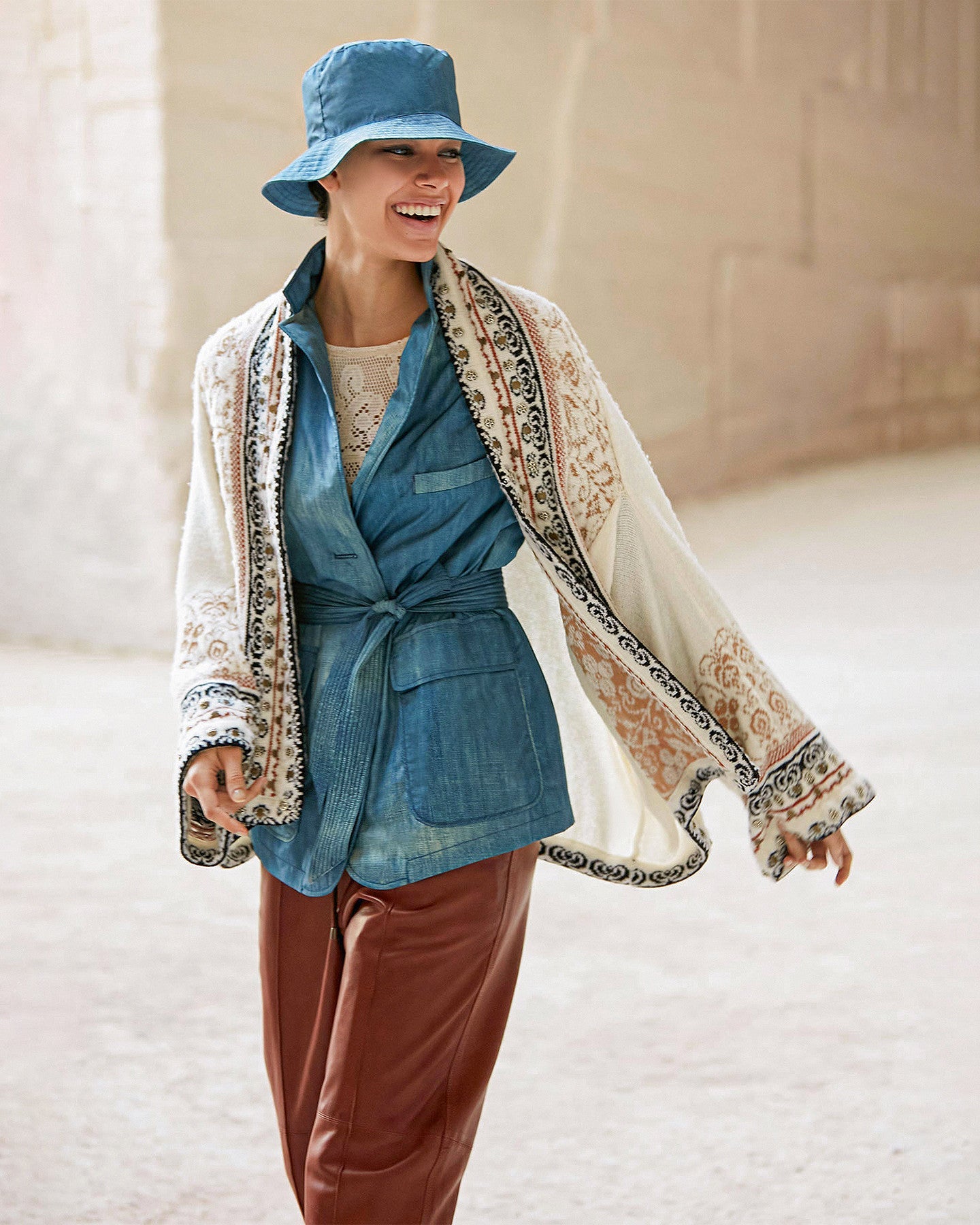 Chapeau Drip  Denim | Mes Demoiselles Paris