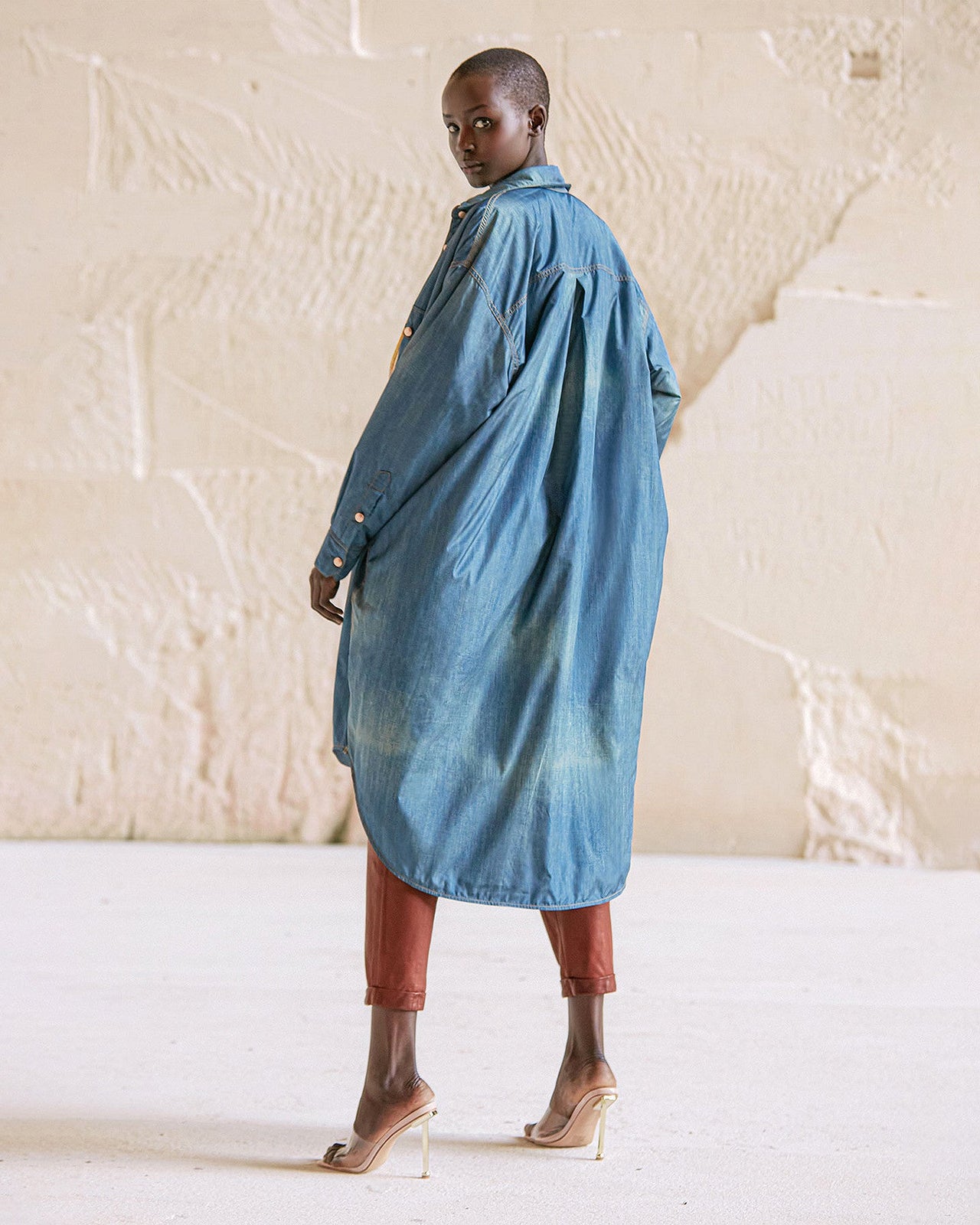 Chemise Drops  Denim | Mes Demoiselles Paris - Image 4