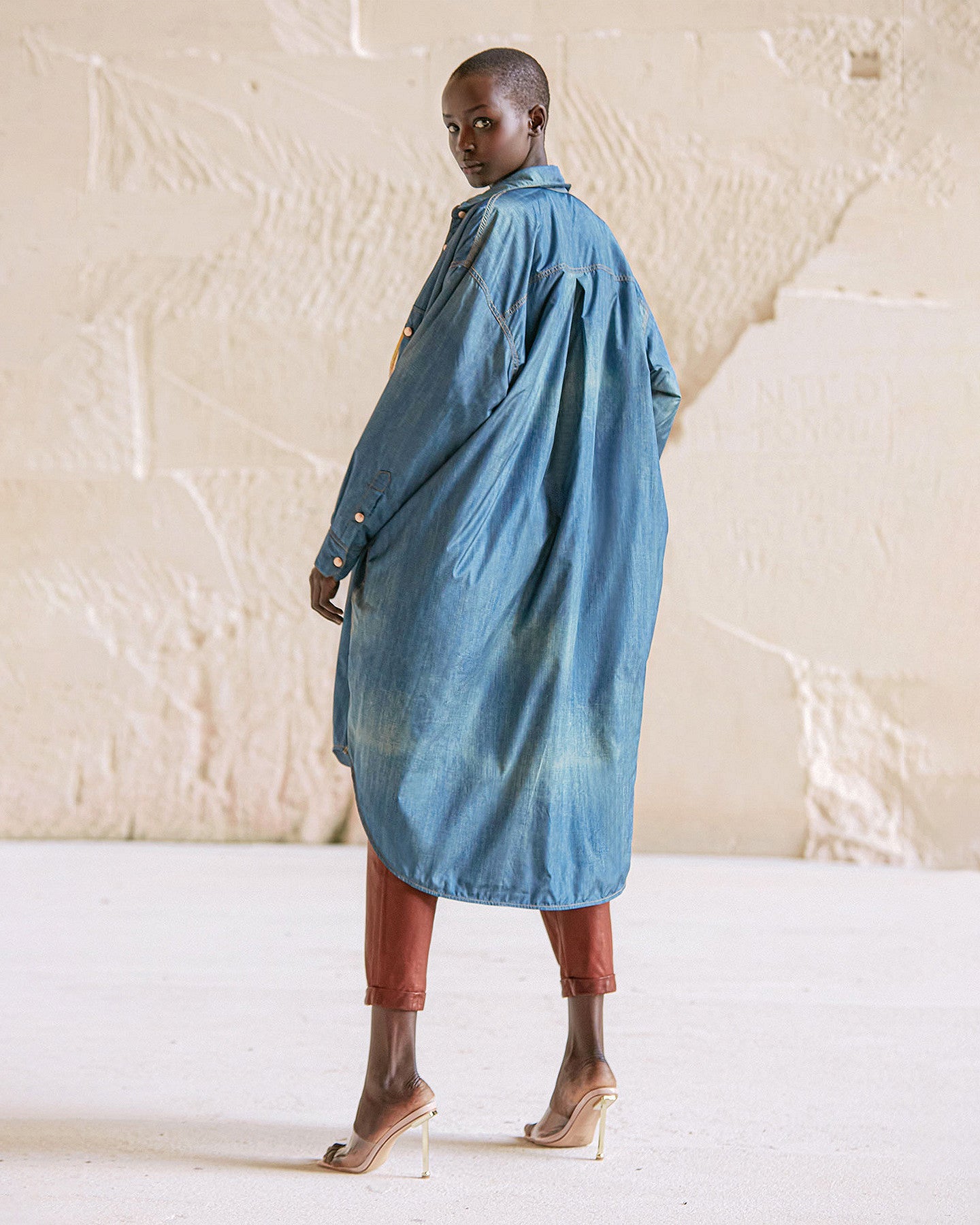 Chemise Drops  Denim | Mes Demoiselles Paris