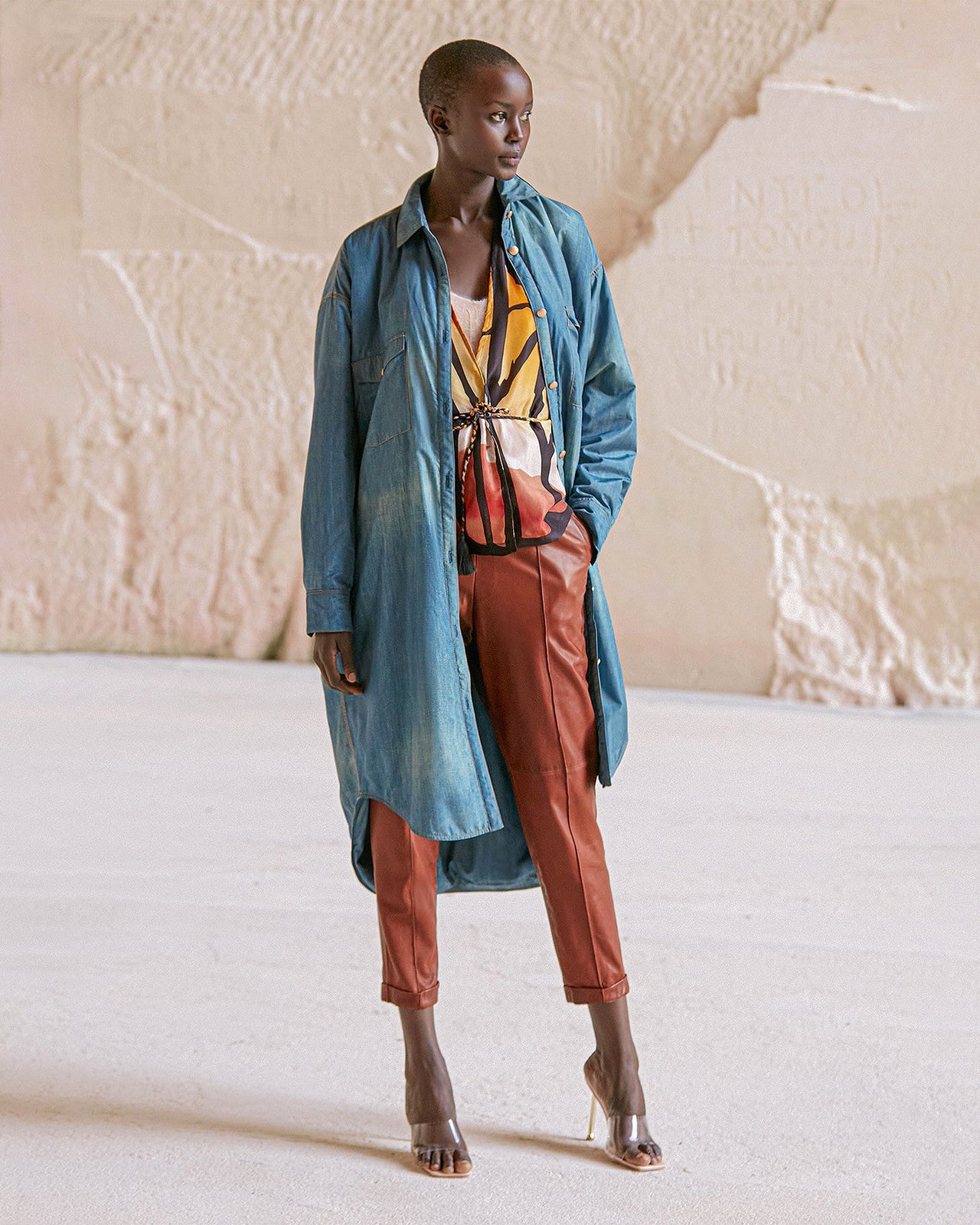 Chemise Drops  Denim | Mes Demoiselles Paris - Image 5