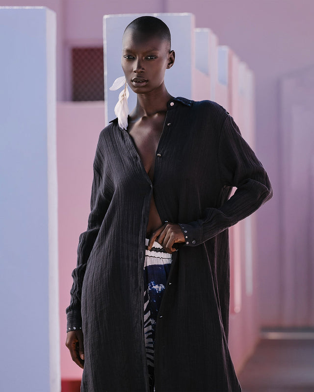 Chemise Gil  Noir | Mes Demoiselles Paris - Image 2