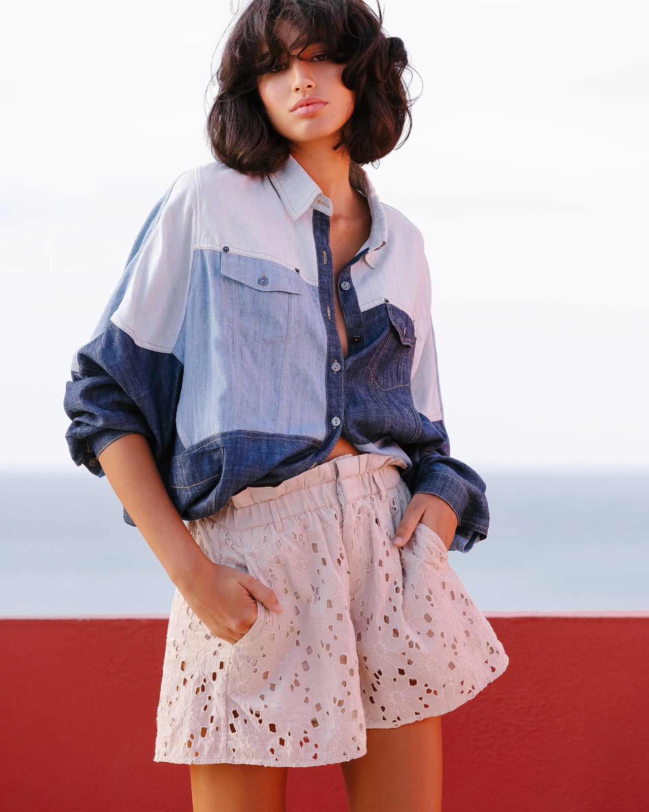 Lili Shorts - Ecru - Image 1