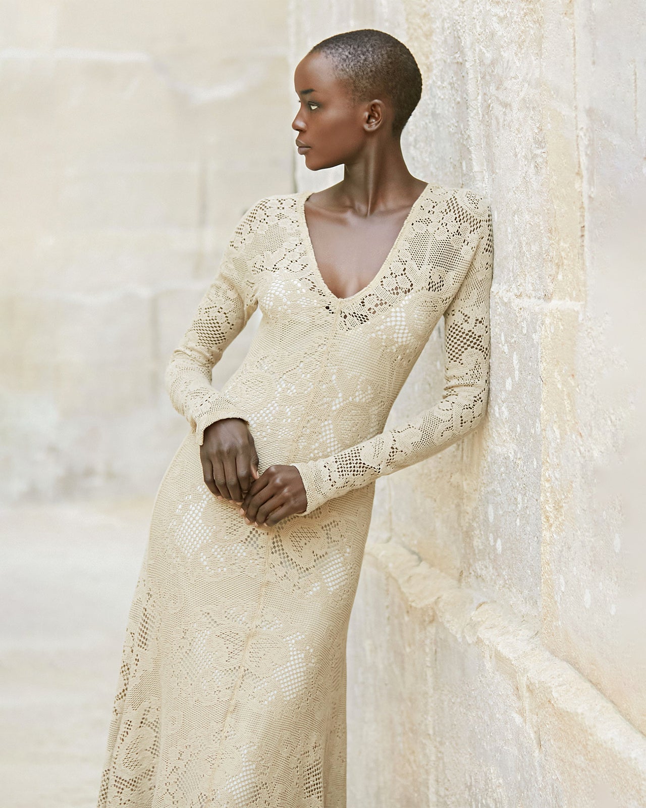 Fantiana Dress - Sand - Image 2