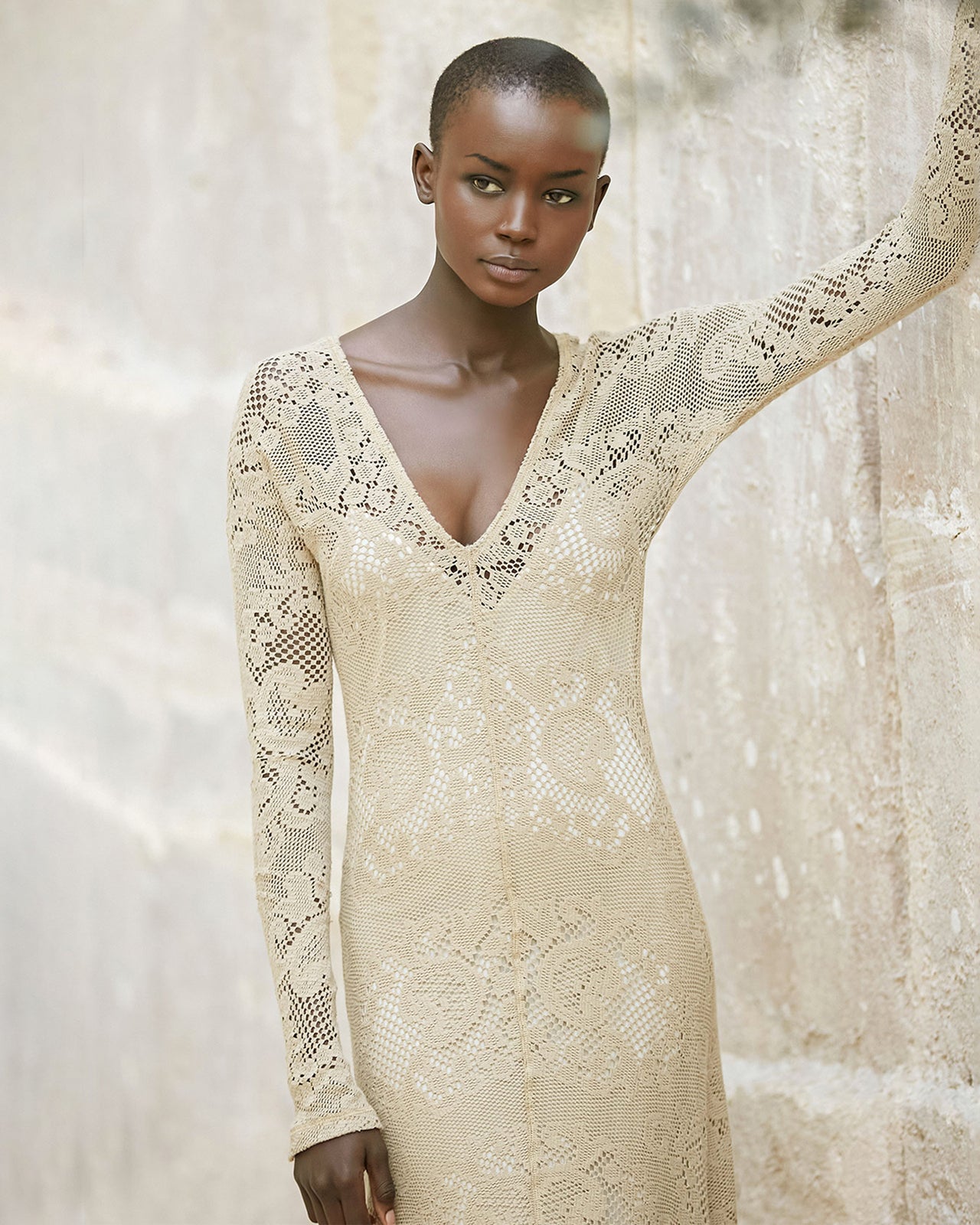 Fantiana Dress - Sand - Image 3