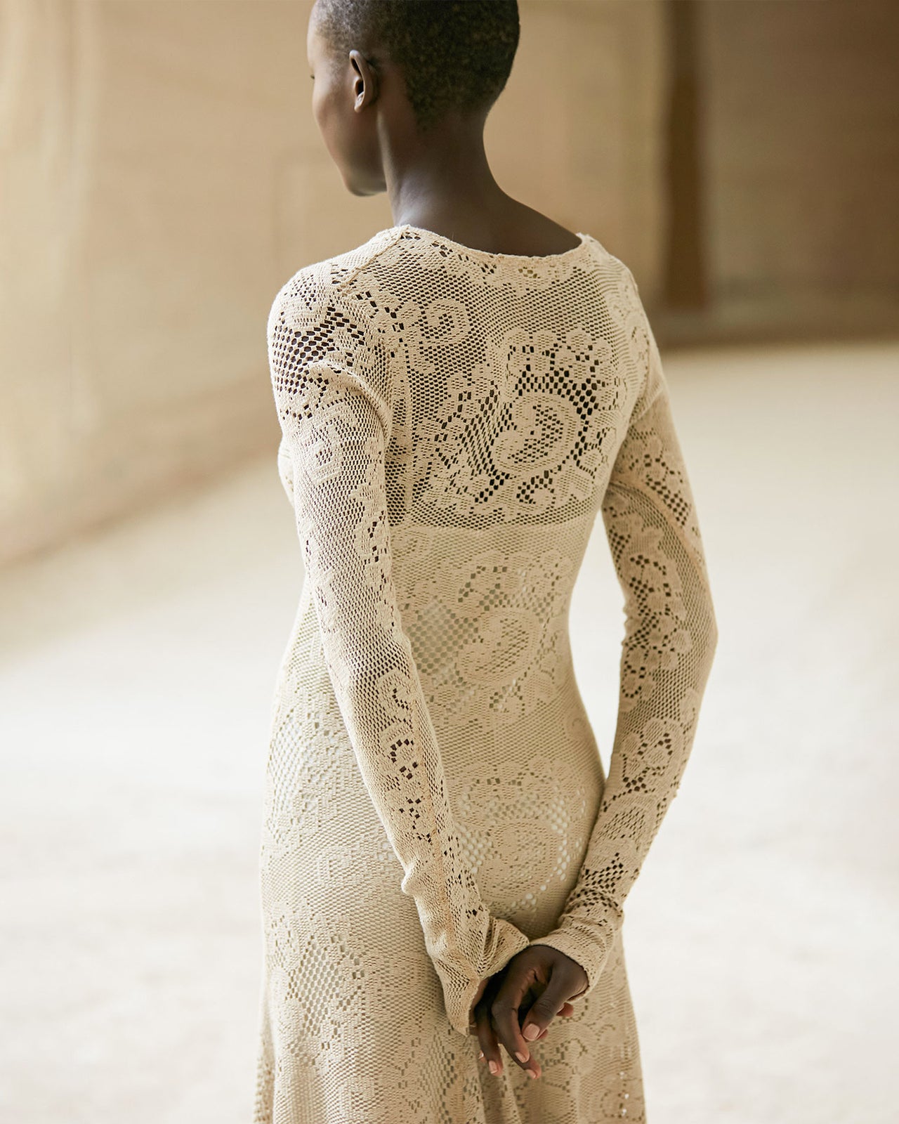 Fantiana Dress - Sand - Image 4