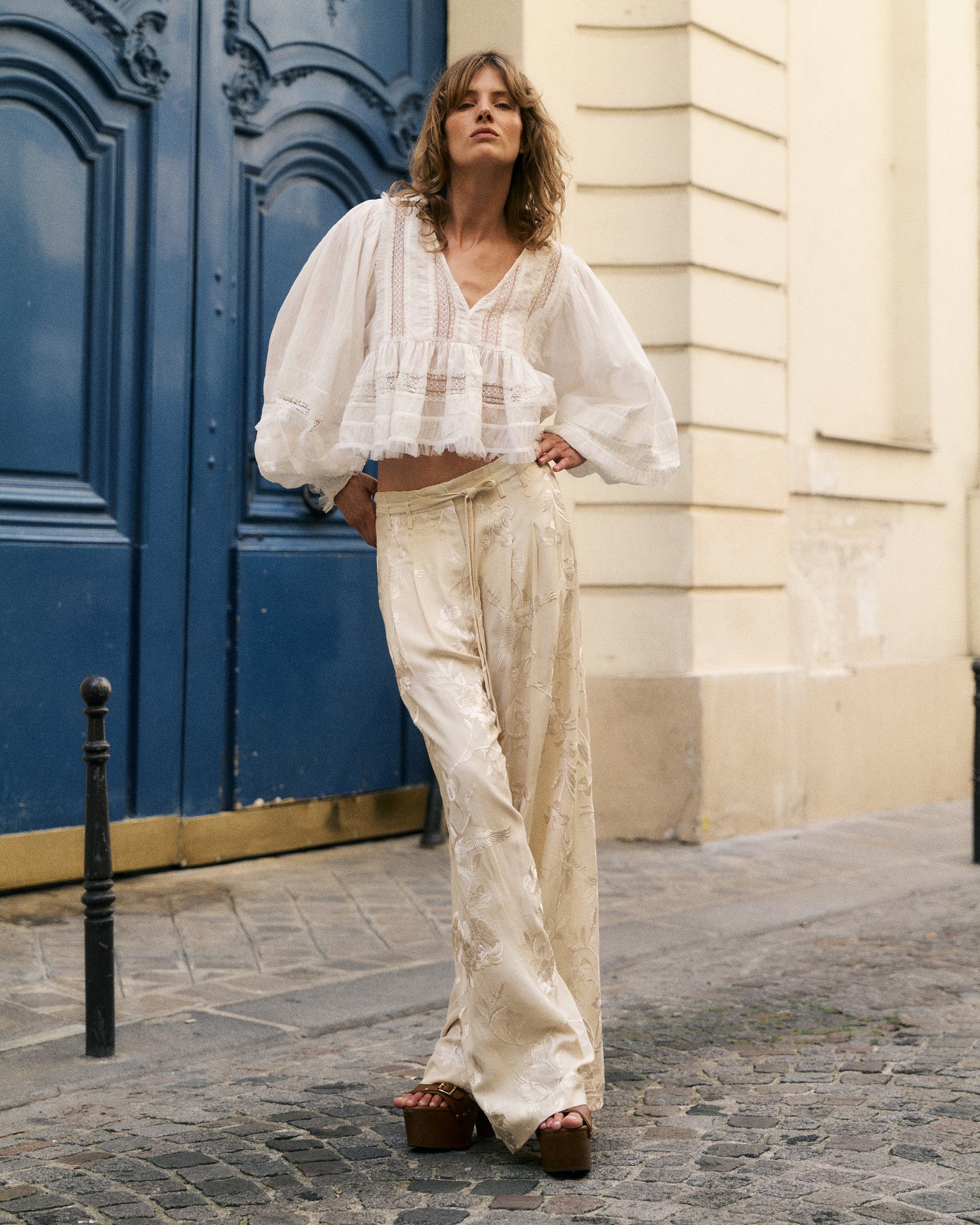 Pantalon Fully - Écru