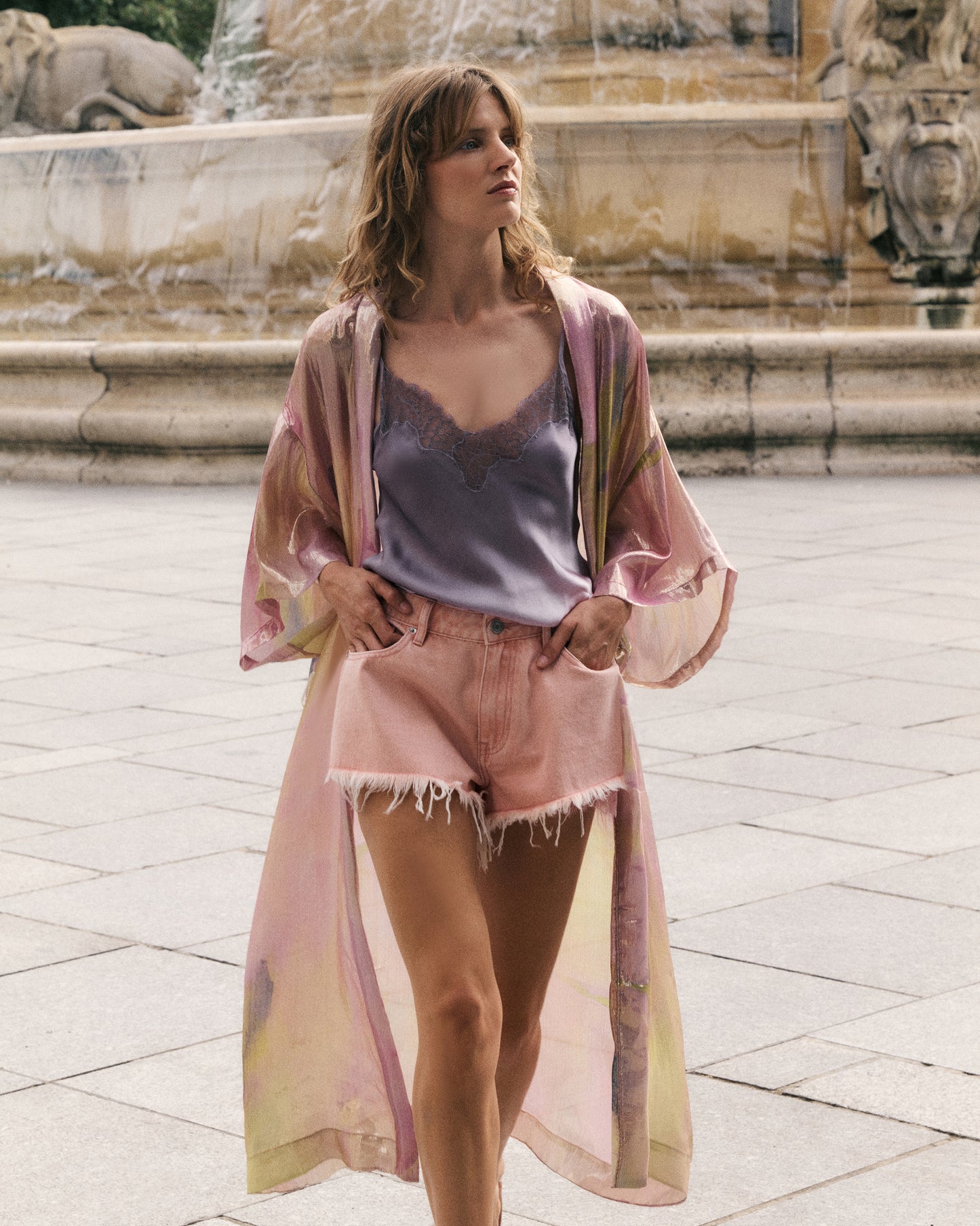 Kimono Pina - Rose
