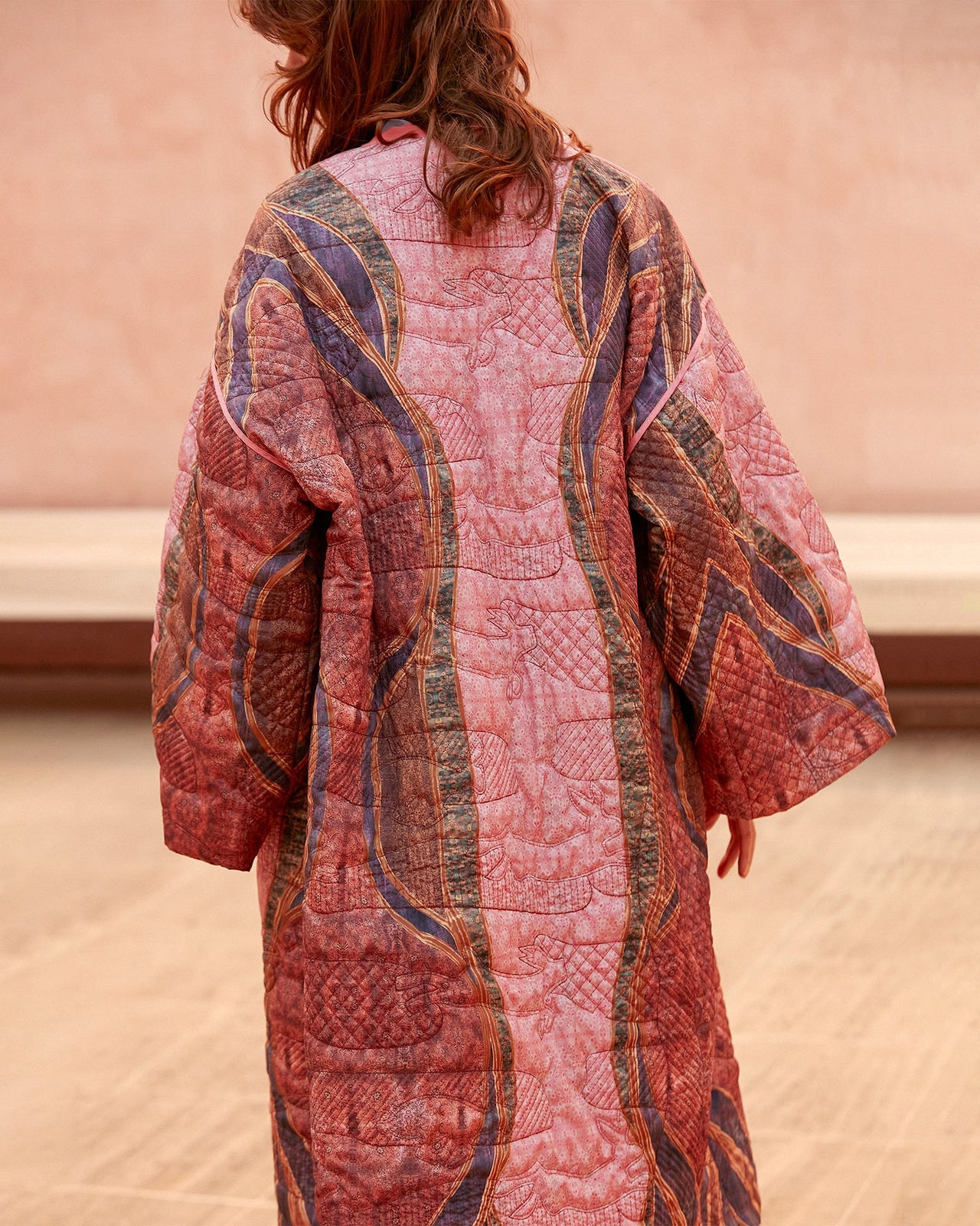 Kimono Kimiko  Imprimé rose | Mes Demoiselles Paris - Image 6
