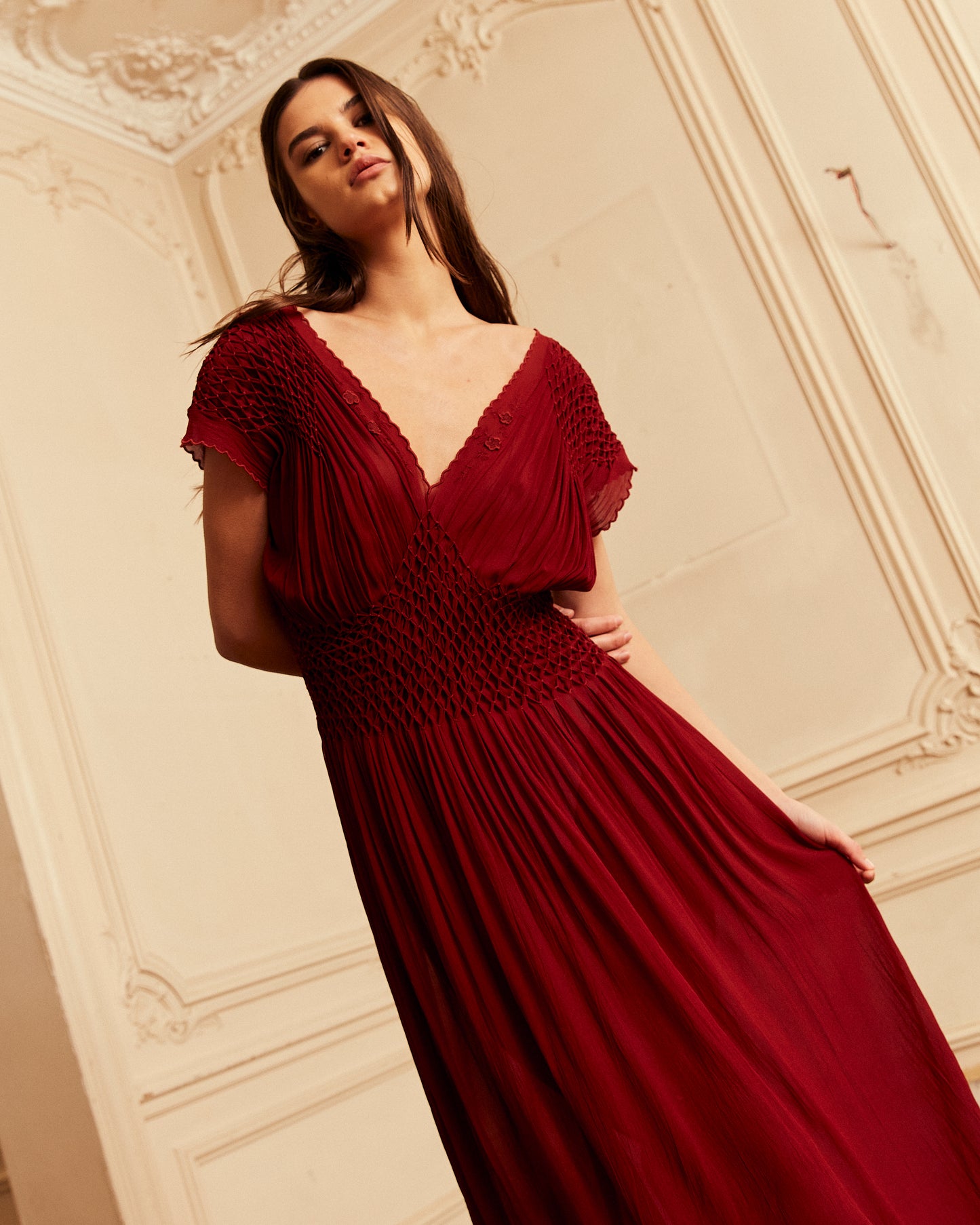 Robe Emira - Rouge