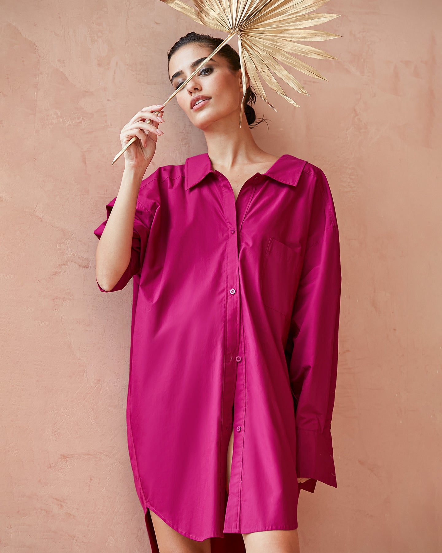 Chemise Martin - Fuchsia