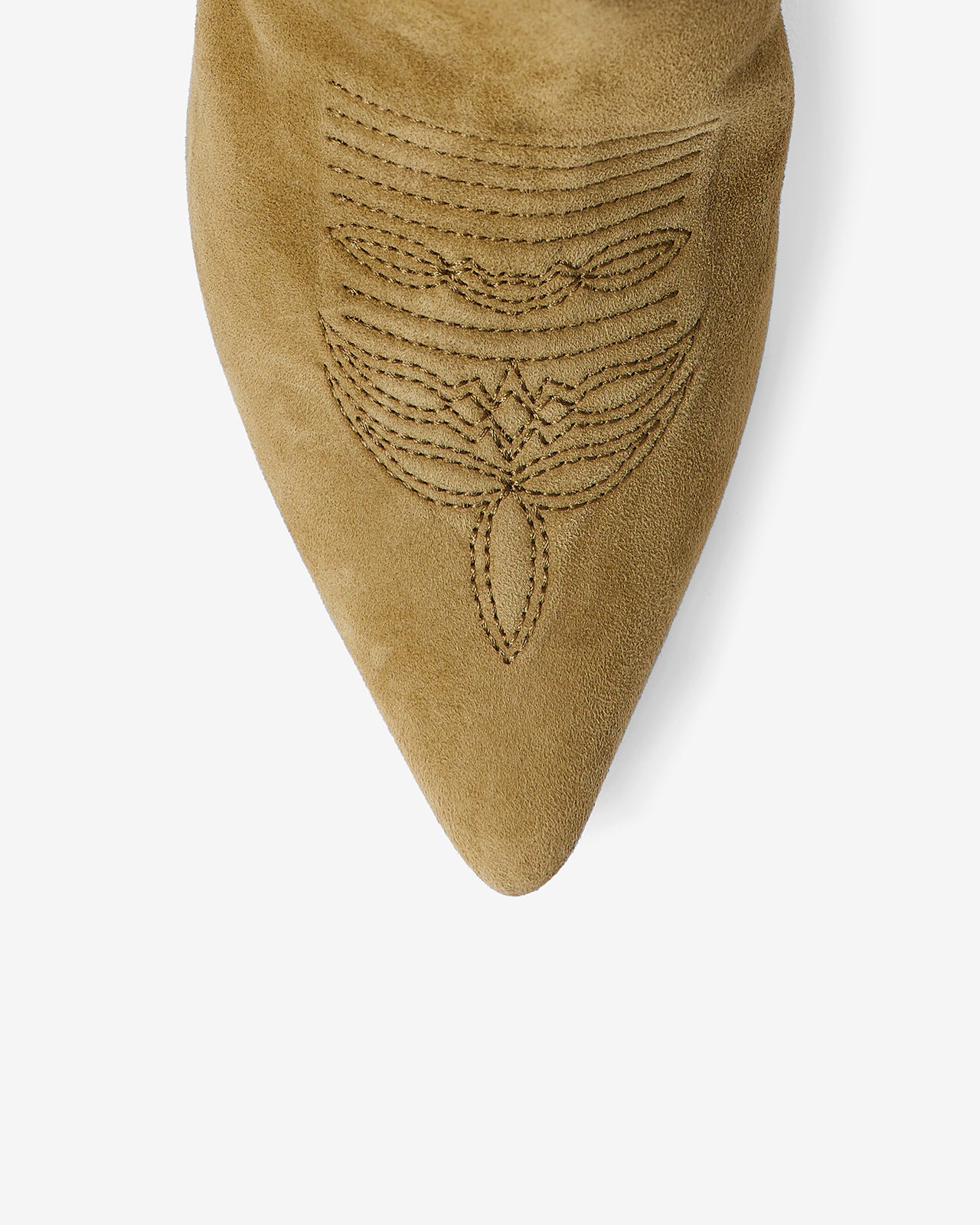 Chaussures Argus - Kaki : Bottes western mi - hautes kaki Mes Demoiselles - Image 5