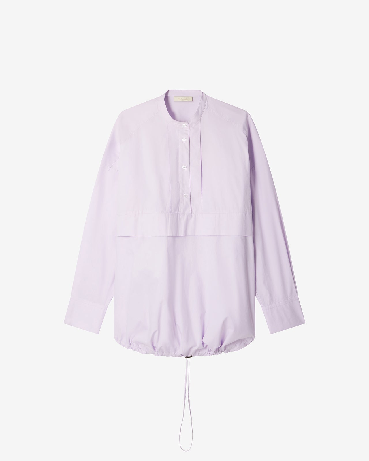 Blouse Steve - Lavande : Blouse en popeline de coton couleur lilas Mes Demoiselles - Image 5