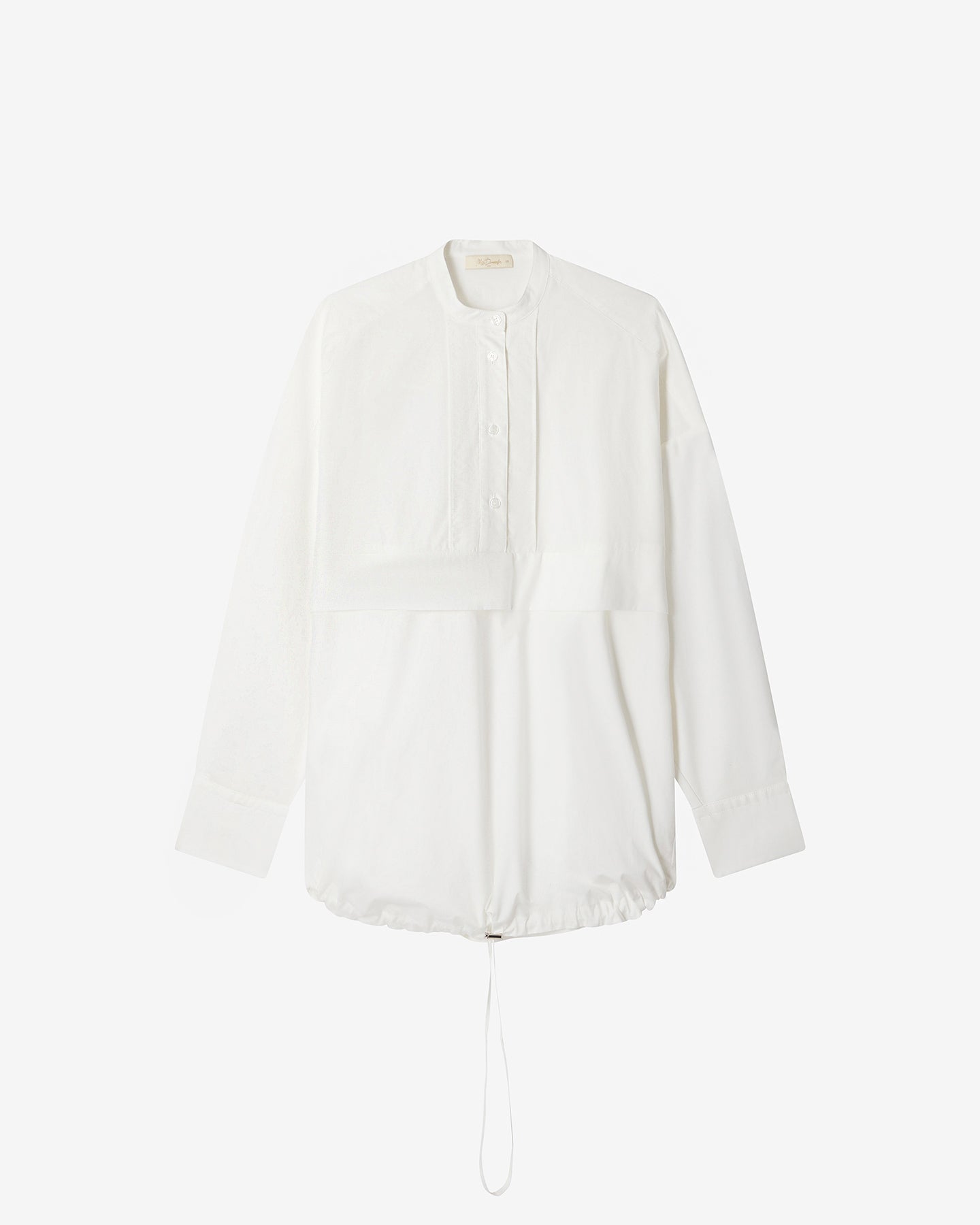 Blouse Steve - Blanc : Blouse large en popeline de coton blanche Mes Demoiselles