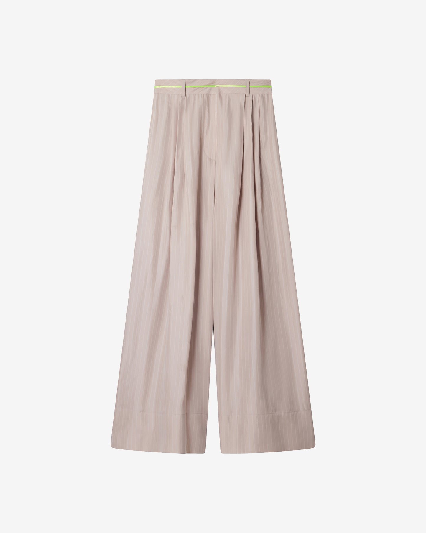 Pantalon Moda - Nude : Pantalon chic à rayures borsalino nude Mes Demoiselles
