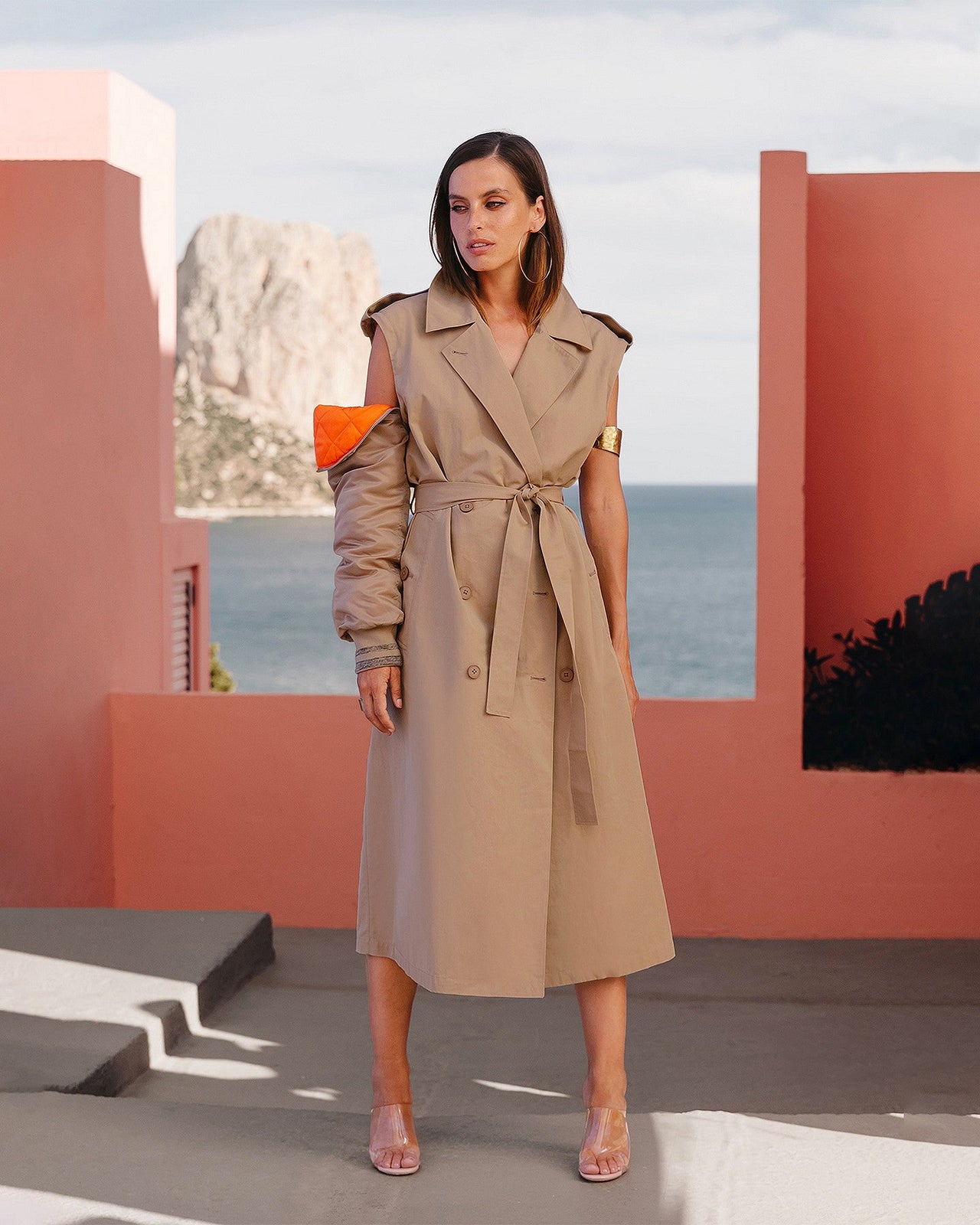 Manteau Raspail  Bronze | Mes Demoiselles Paris - Image 1