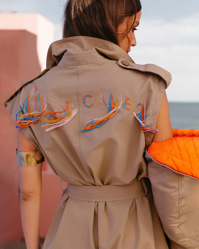 Manteau Raspail  Bronze | Mes Demoiselles Paris - Image 3