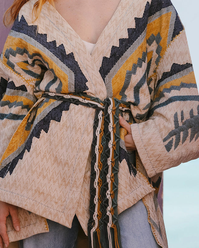 Manteau Zalla  Beige | Mes Demoiselles Paris - Image 3
