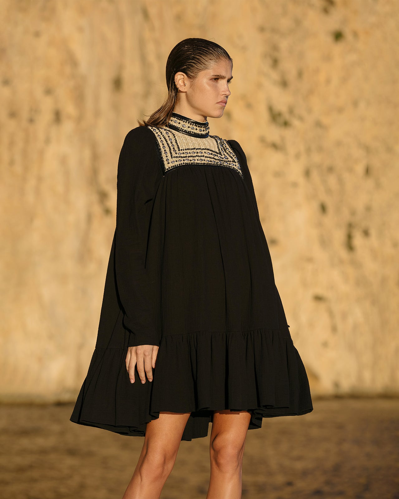 Narva Dress - Black - Image 3
