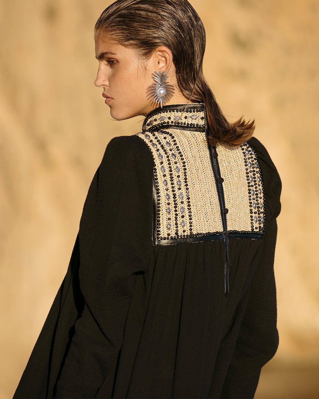 Narva Dress - Black - Image 5