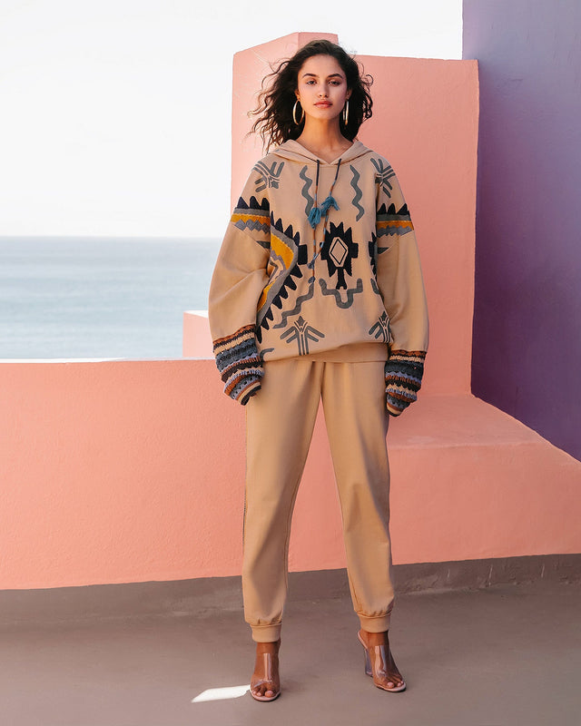 Pantalon Bueno  Beige | Mes Demoiselles Paris - Image 1