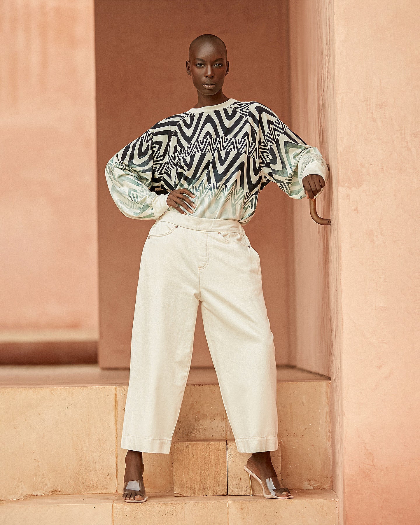 Pantalon Combo  Ecru | Mes Demoiselles Paris