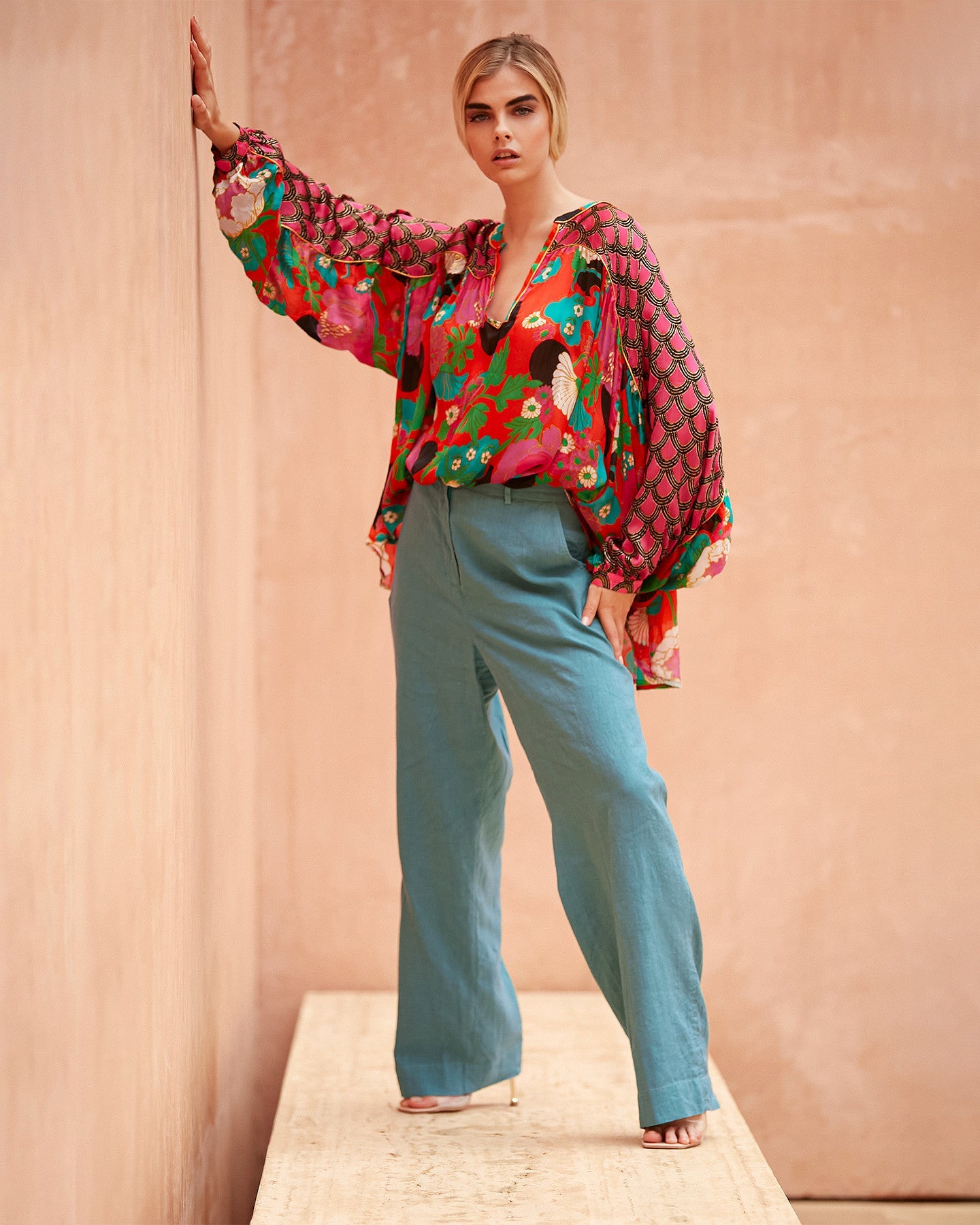 Pantalon Dola  Jade | Mes Demoiselles Paris