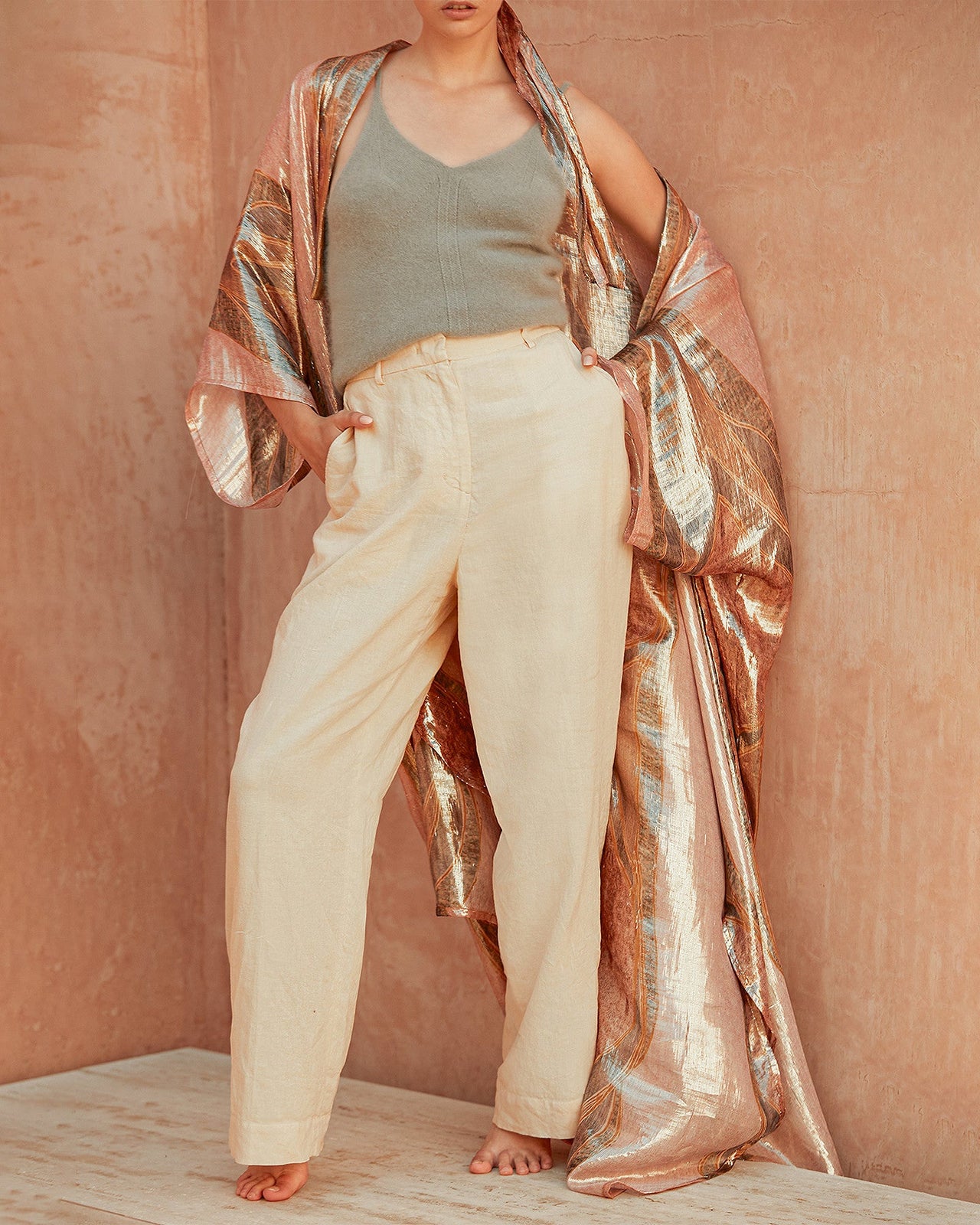 Pantalon Dola  Jaune | Mes Demoiselles Paris - Image 2
