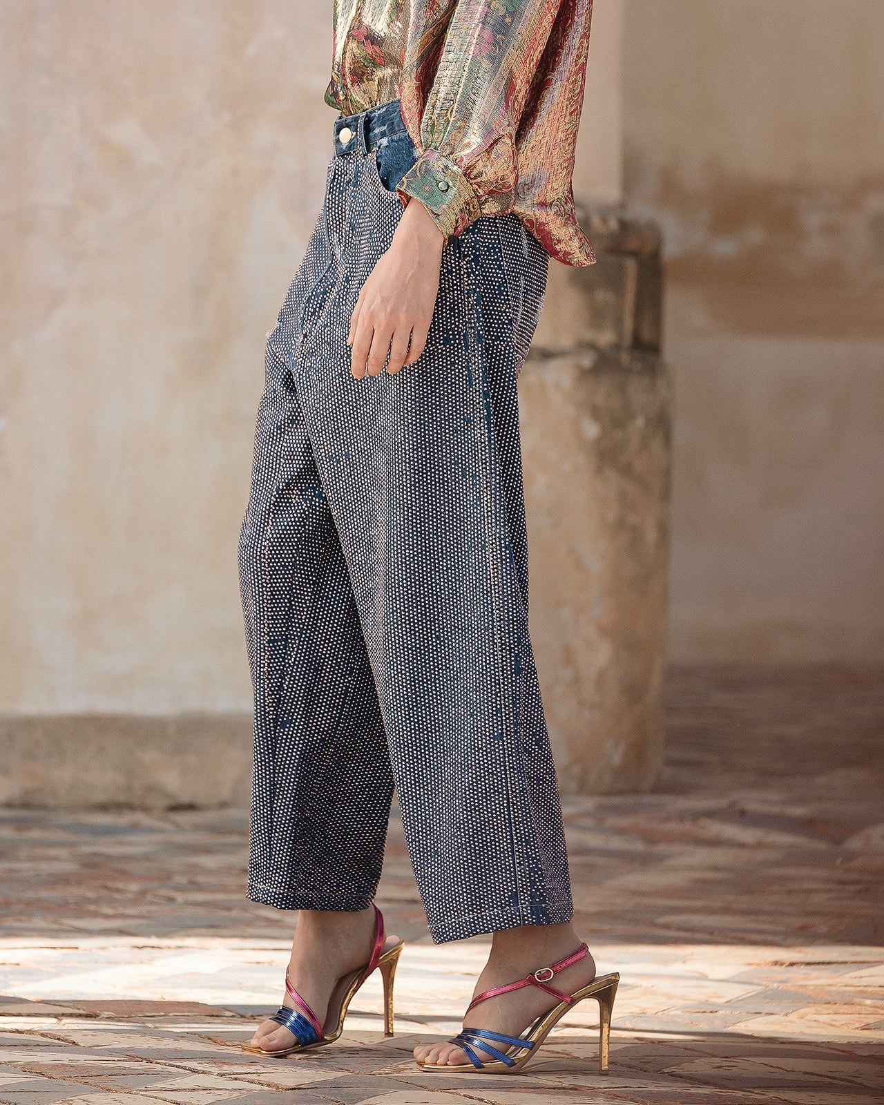 Pantalon Janis  Bleu | Mes Demoiselles Paris - Image 4
